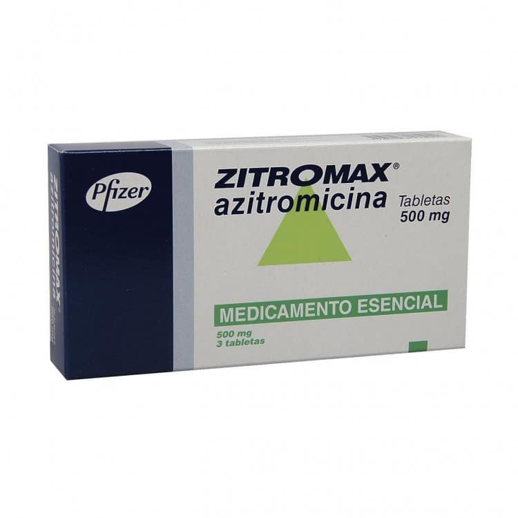 ZITROMAX 500 MG 3 TABLETAS M